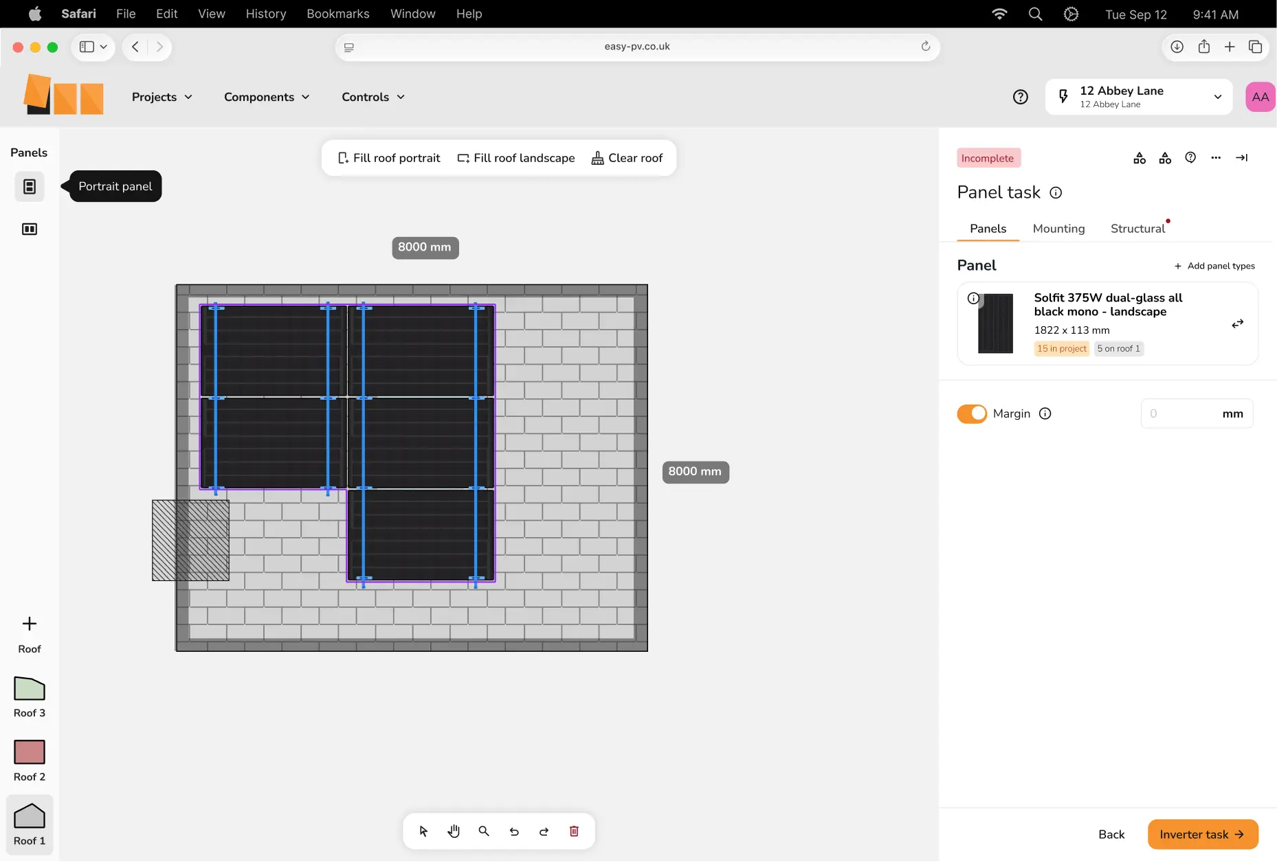 Redesigned interface