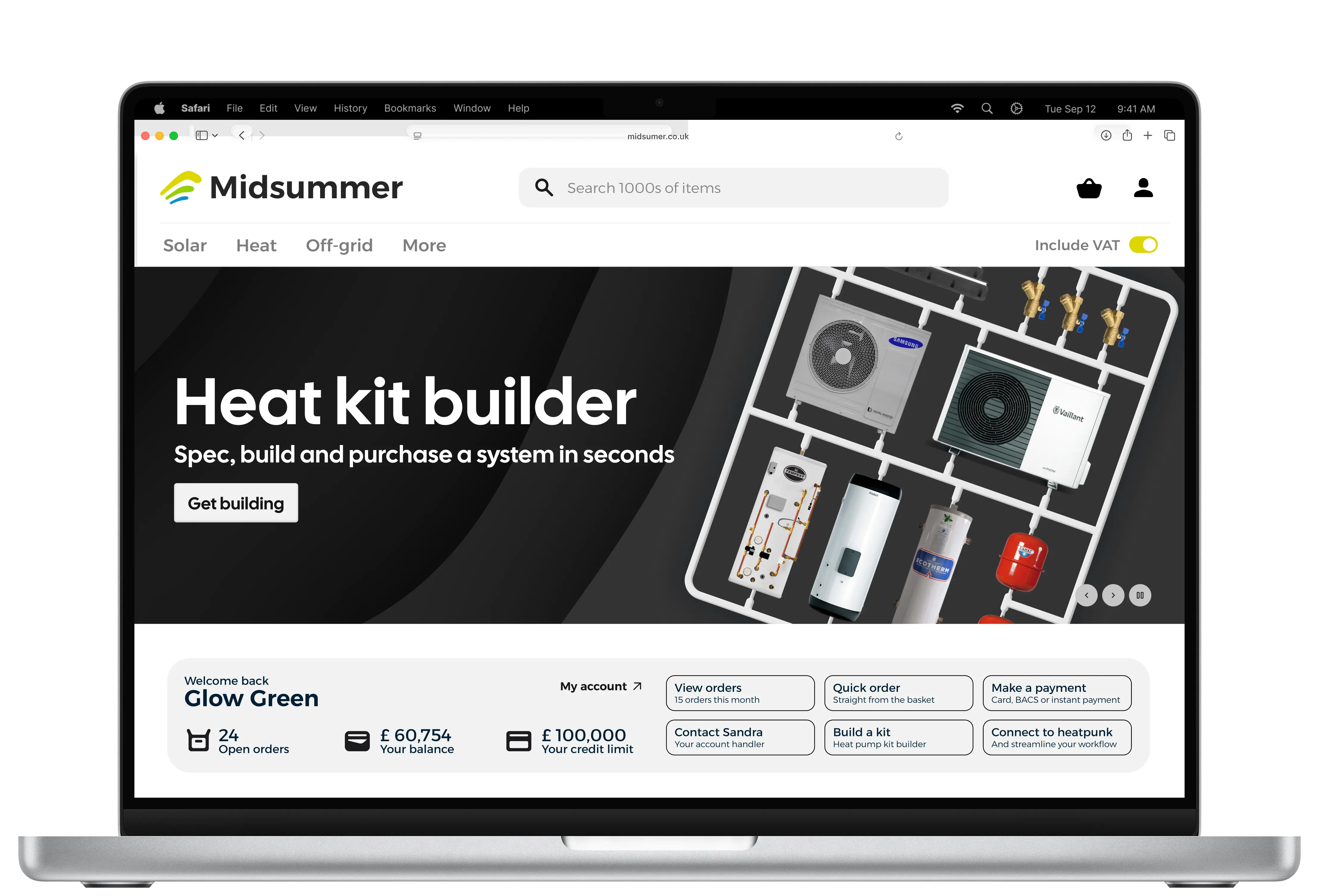 Midsummer shop redesign